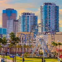 Average monthly daycare fees or charges in Long Beach, California, United States
