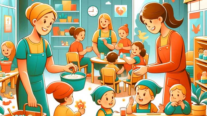 The Integral Role of Daycare Helpers in Childcare Facilities