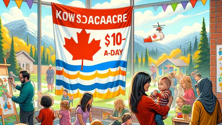 British Columbia Expands Affordable Childcare with New $10-a-Day Daycare Spaces